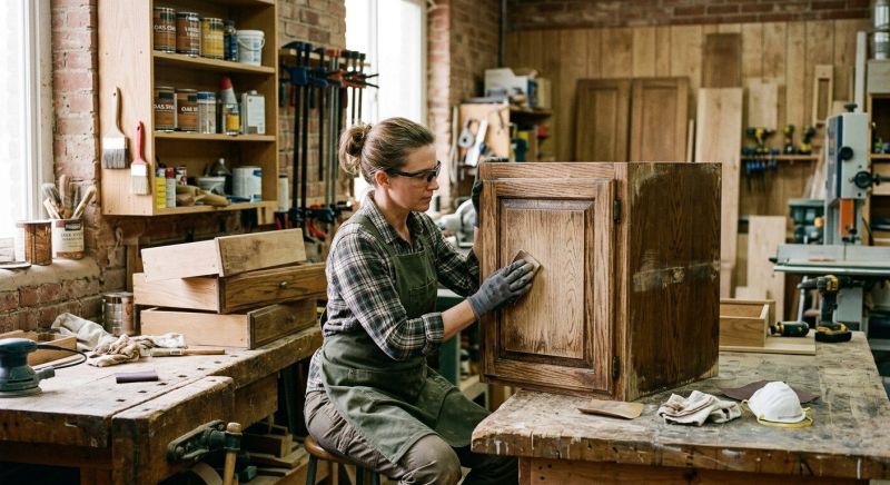 Cabinet Glazing Service in Lafayette, IN