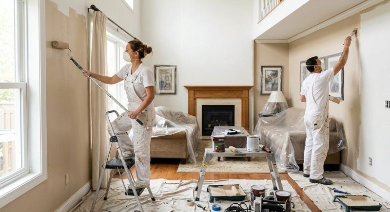 Apartment Interior Painting in Wilmington, NC