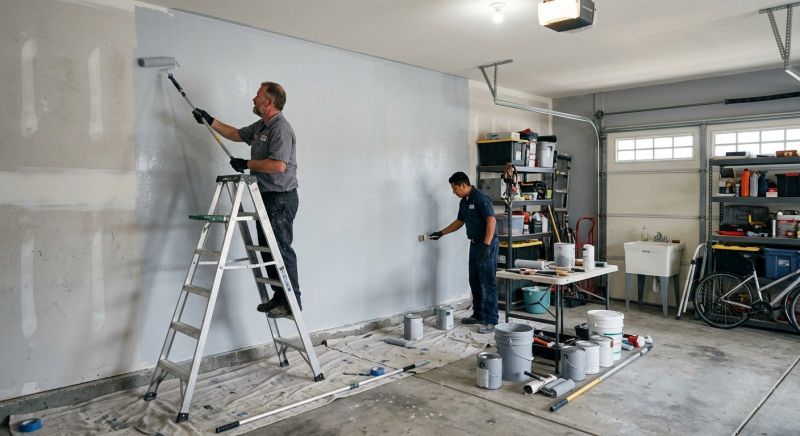 Attic Painting in Kansas City, KS