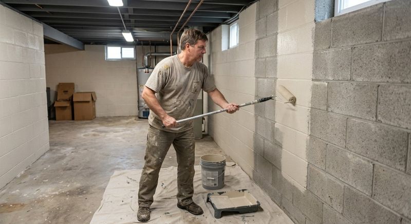 Basement Painting in Wilmington, NC