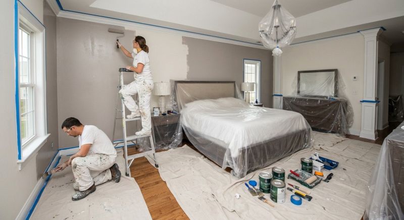 Bedroom Painting in Wilmington, NC