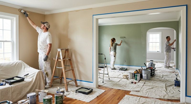Building Interior Painting in Kansas City, KS