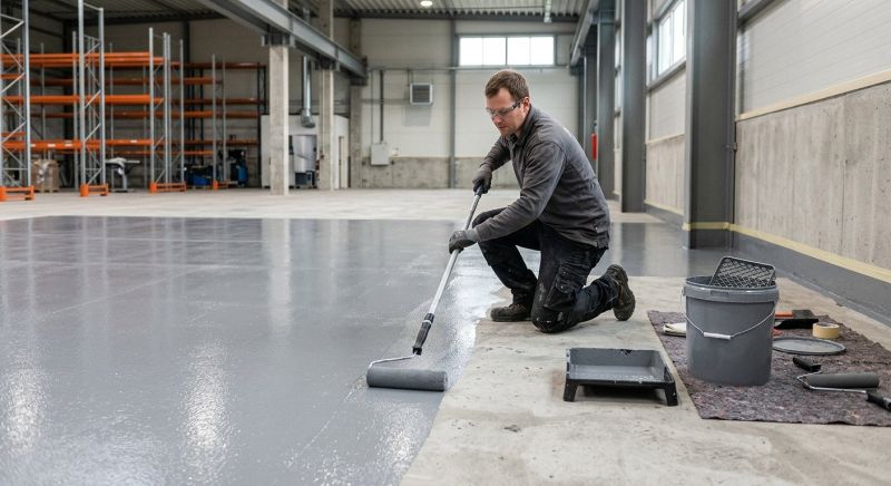Business Floor Painting in Longmont, CO