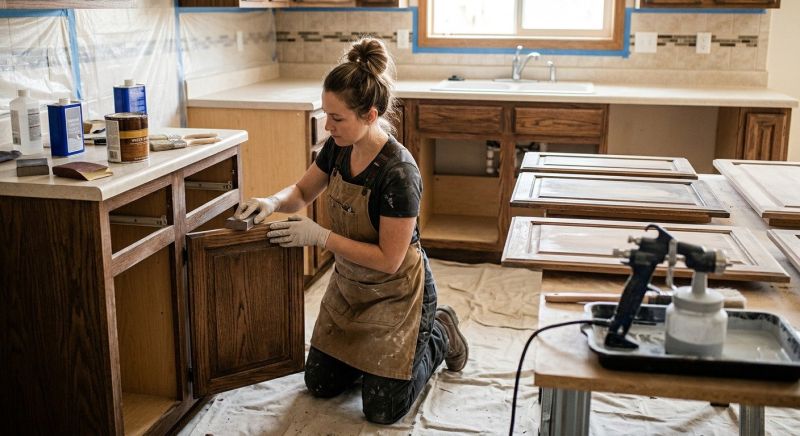 Cabinets Refinishing in Dayton, OH