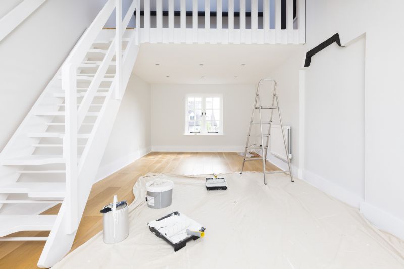 Interior Railing Painting in Wilmington, NC