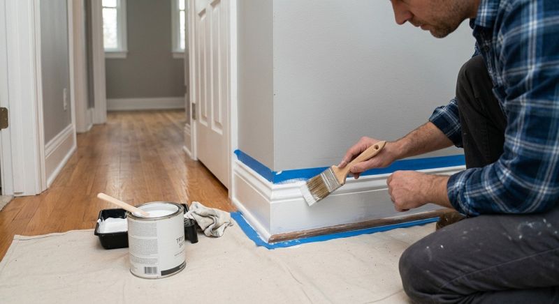 Interior Trim Staining in Waco, TX