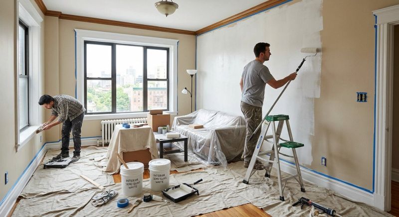 Interior Wall Painting in Wilmington, NC