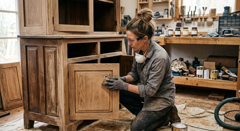 Kitchen Cabinet Refinishing in Carmel, IN