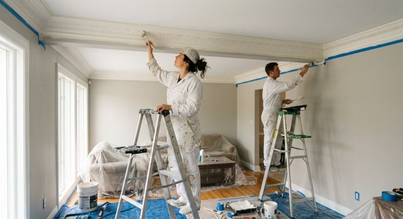Molding Painting in Wilmington, NC