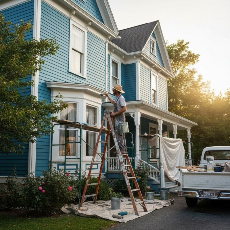 Outdoor Home Painting in Alpharetta, GA
