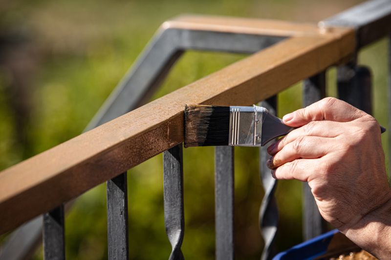 Railing Staining in Waco, TX