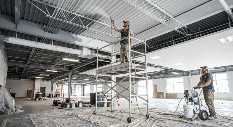 Retail Ceiling Painting in Arvada, CO