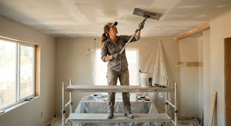 Stipple Ceiling Repair Service in Waco, TX