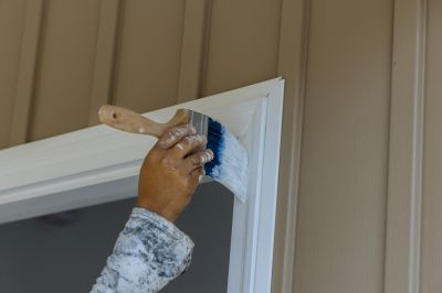 Paint the Baseboards, Molding, and Door Frames!